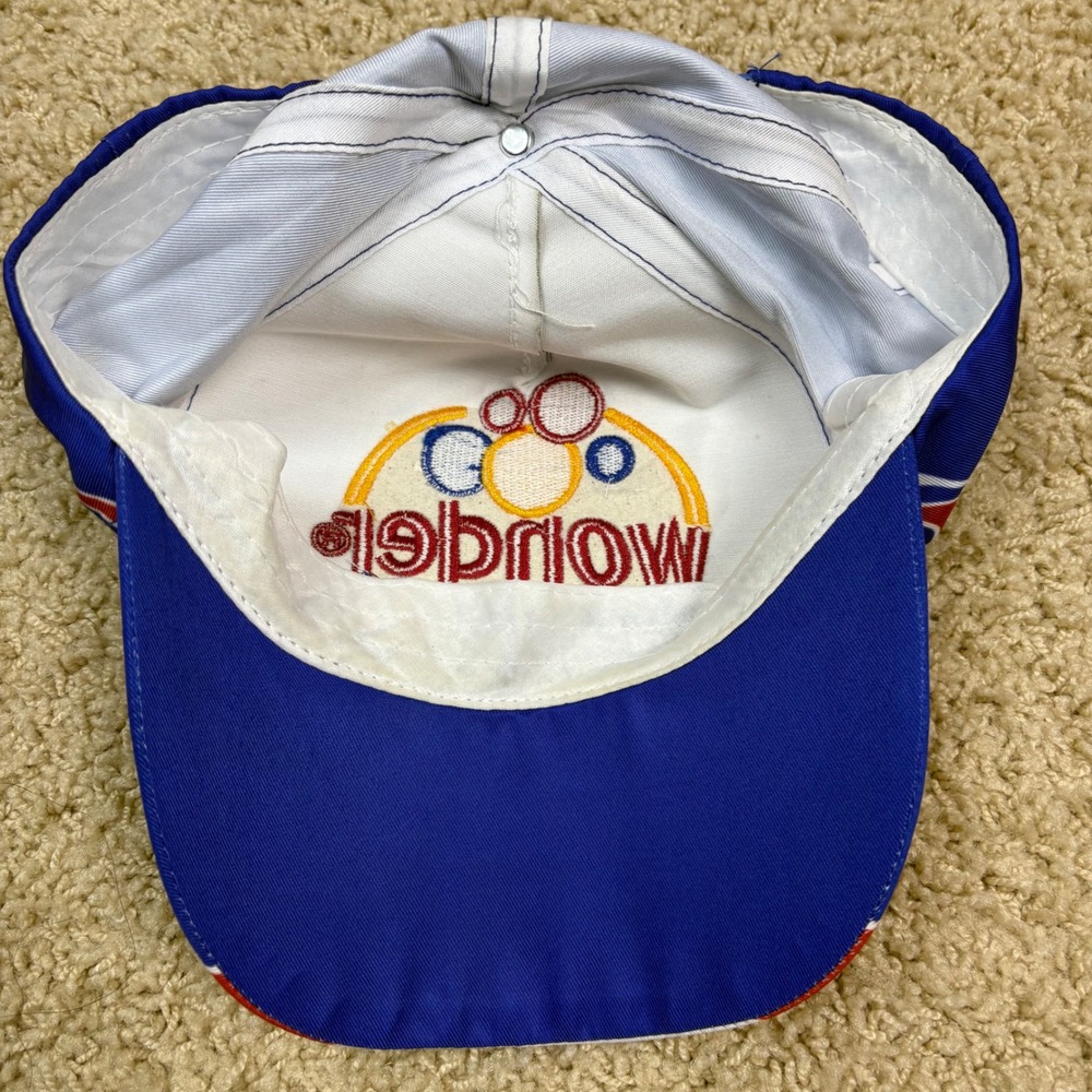 Wonder Bread Racing Cap Ricky Bobby Talladega Nights 26 Nascar Flame Design NWOT - Picture 6 of 7